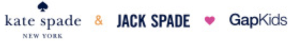 Kate Spade, Gap Kids, Jack Spade Logo
